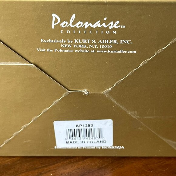 Kurt S. Adler Polonaise "Sweet Lullabye" Glass Baby Ornament 5" Komozja AP 1293 - Picture 12 of 17